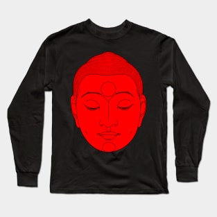 Head of Buddha Long Sleeve T-Shirt